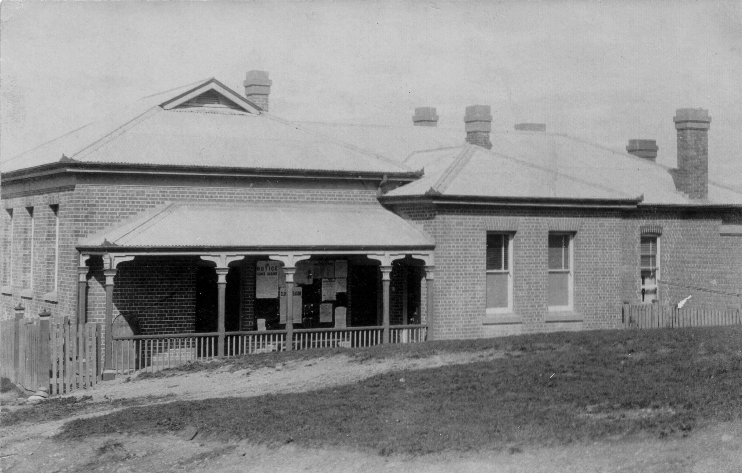 Pambula Court House and Police Station. Courtesy of the George Family Collection.